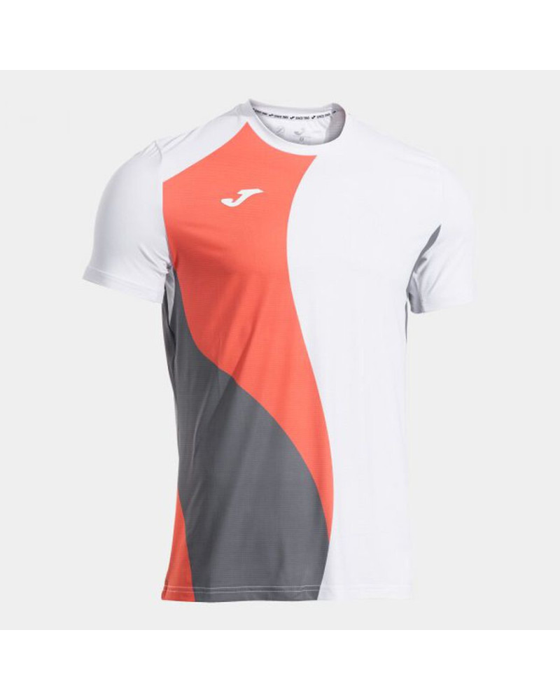Camiseta Manga Corta Hombre Torneo Blanco Coral