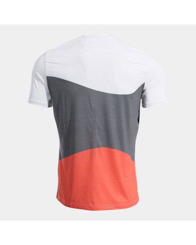 Camiseta Manga Corta Hombre Torneo Blanco Coral