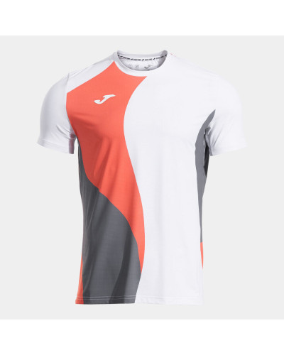 Camiseta Manga Corta Hombre Torneo Blanco Coral