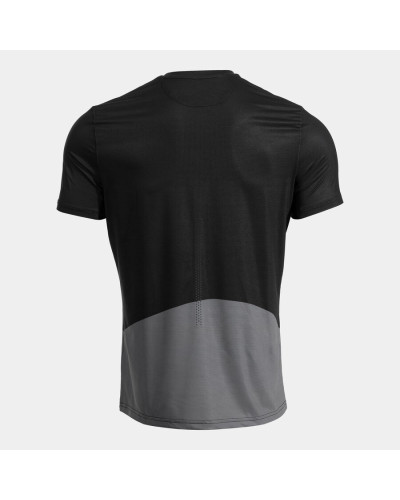 Camiseta Manga Corta Hombre Torneo Negro Antracita
