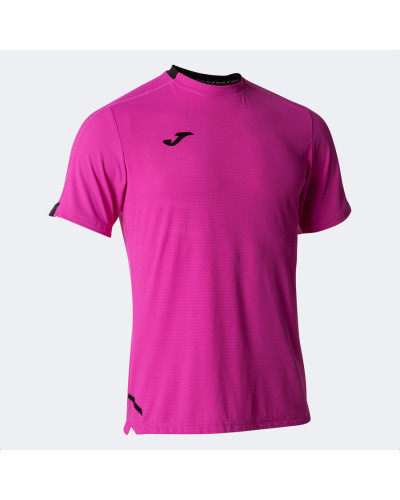 Camiseta Manga Corta Hombre Smash Rosa Fl£or