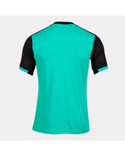 Camiseta Manga Corta Hombre Montreal Verde Negro