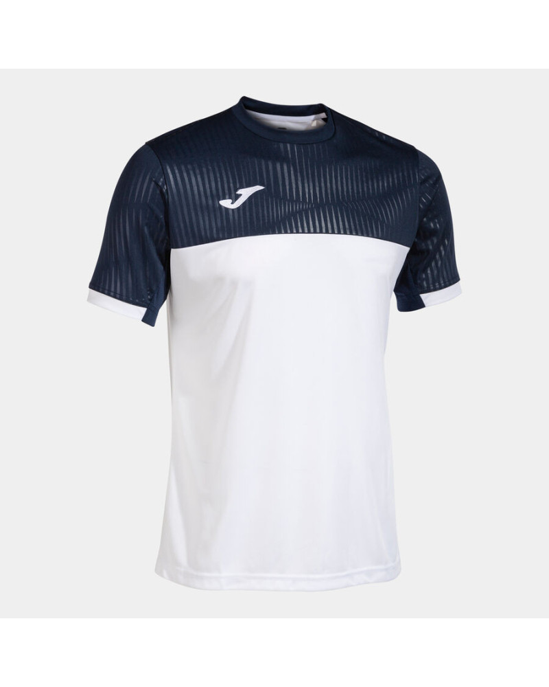 Camiseta Manga Corta Hombre Montreal Blanco Marino