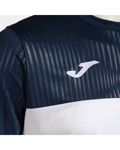 Camiseta Manga Corta Hombre Montreal Blanco Marino