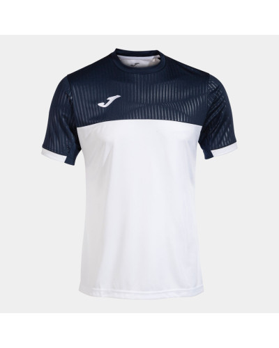 Camiseta Manga Corta Hombre Montreal Blanco Marino