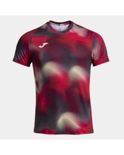 Camiseta Manga Corta Hombre R-Trail Nature Rojo
