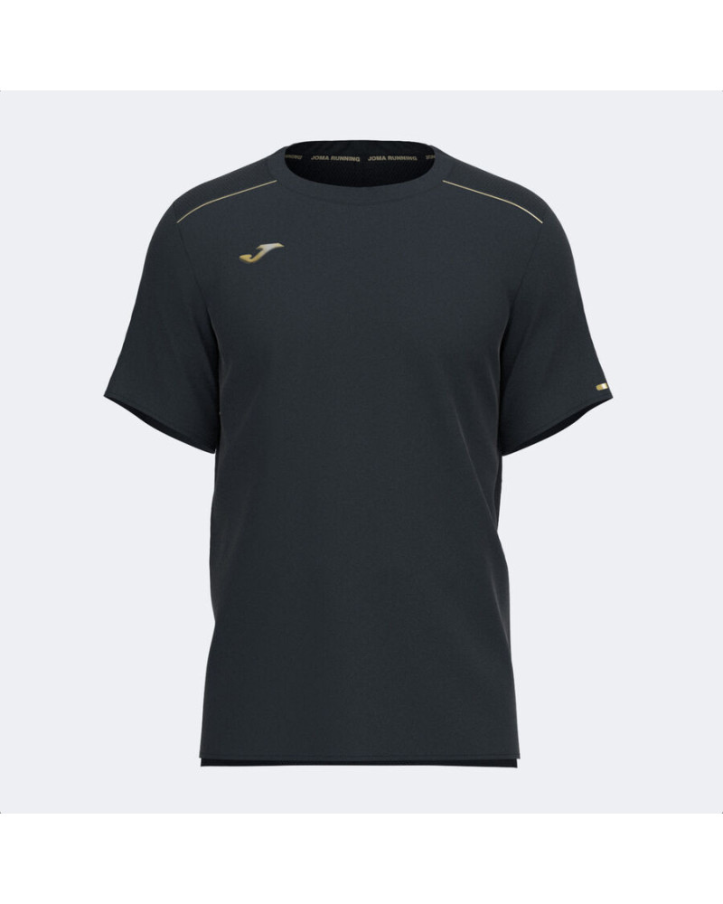 Camiseta Manga Corta Hombre R-Night Negro