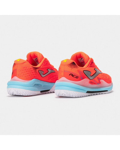 Ace Lady 24 Pista Dura Coral Turquesa Lateral