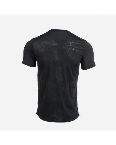 Camiseta Manga Corta Hombre R-Night Negro