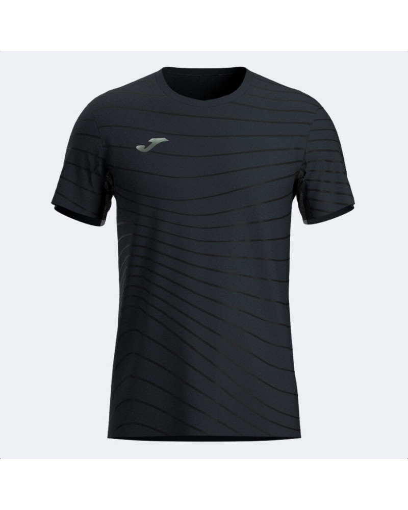 Camiseta Manga Corta Hombre R-Night Negro