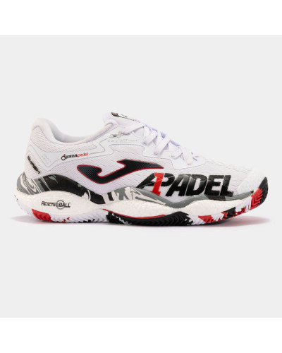 A1 Padel Clay Unisex Blanco Lateral