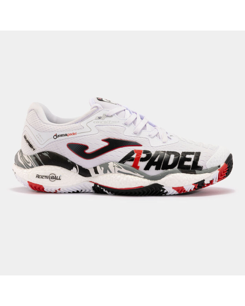 A1 Padel Clay Unisex Blanco Lateral