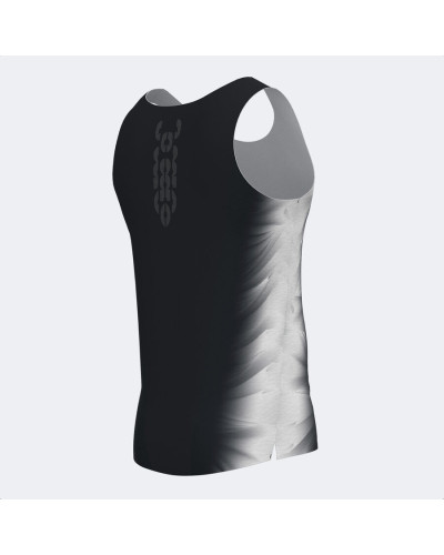 Camiseta Tirantes Hombre Elite Xi Negro Blanco