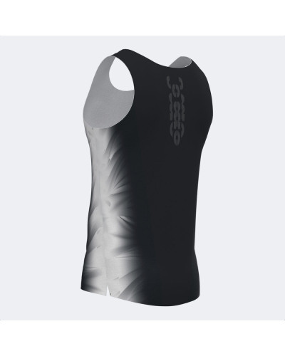 Camiseta Tirantes Hombre Elite Xi Negro Blanco