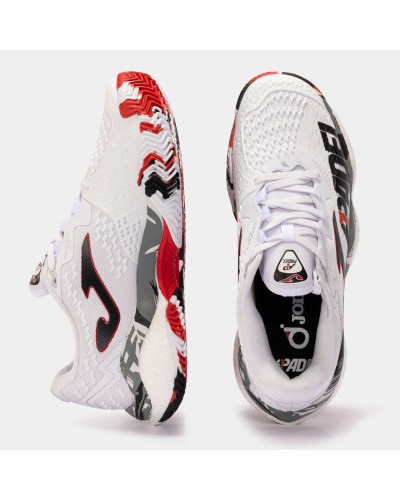 A1 Padel Clay Unisex Blanco Lateral