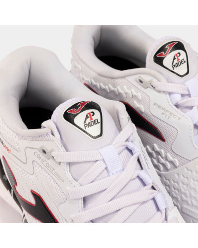 A1 Padel Clay Unisex Blanco Lateral