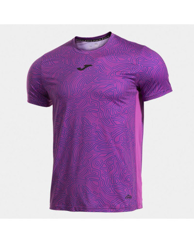 Camiseta Manga Corta Hombre R-Nature Violeta