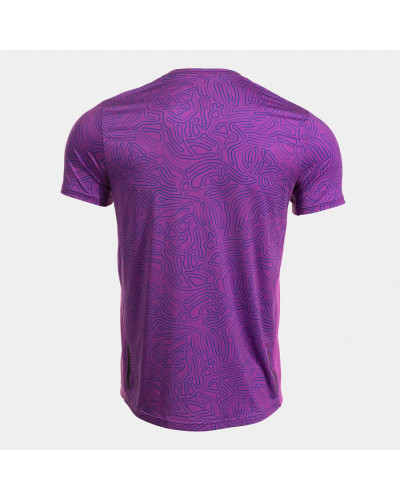 Camiseta Manga Corta Hombre R-Nature Violeta