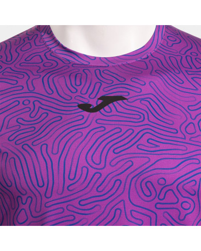 Camiseta Manga Corta Hombre R-Nature Violeta