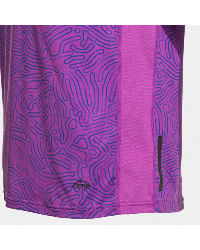 Camiseta Manga Corta Hombre R-Nature Violeta