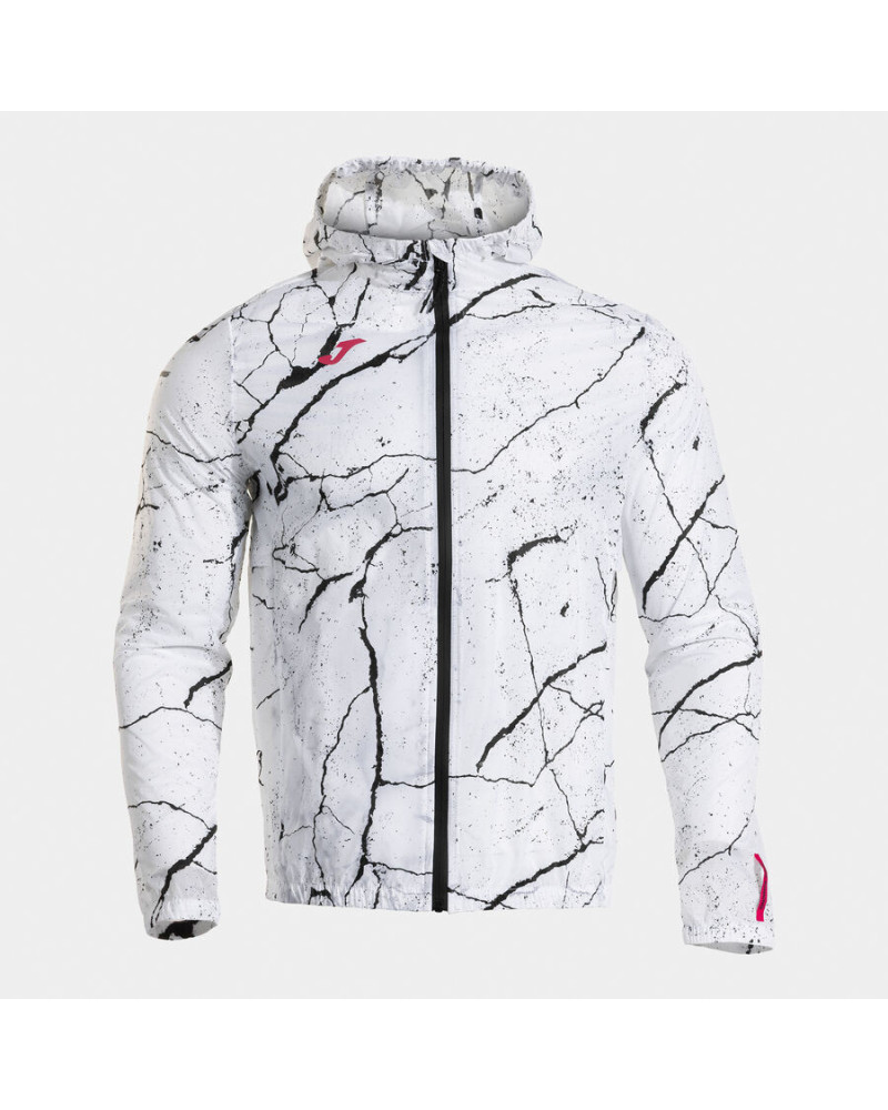 Chubasquero Hombre R-Night Blanco Negro