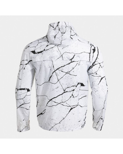 Chubasquero Hombre R-Night Blanco Negro