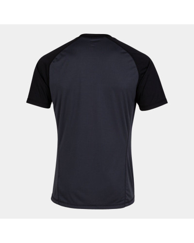 Camiseta Manga Corta Hombre Teamwork Antracita Negro