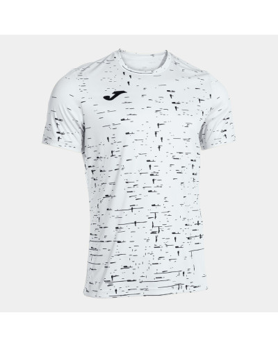 Camiseta Manga Corta Hombre Pro Team Blanco Negro