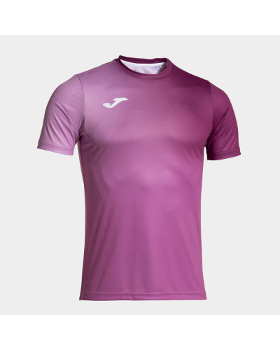 Camiseta Manga Corta Hombre Pro Team Rosa Fucsia