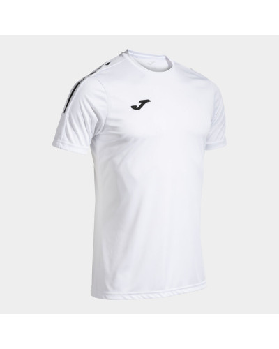 Camiseta Manga Corta Hombre Olimpiada Blanco