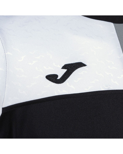 Camiseta Manga Corta Hombre Crew V Negro Gris