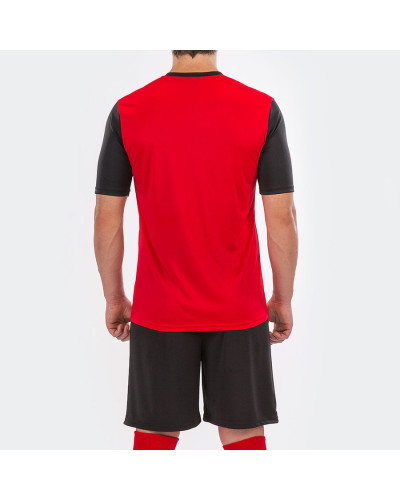 Camiseta Manga Corta Hombre Winner Rojo Negro