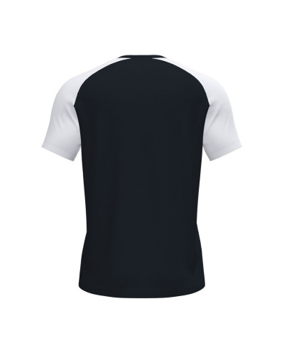 Camiseta Manga Corta Hombre Academy Iv Negro Blanco