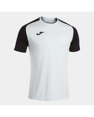 Camiseta Manga Corta Hombre Academy Iv Blanco Negro
