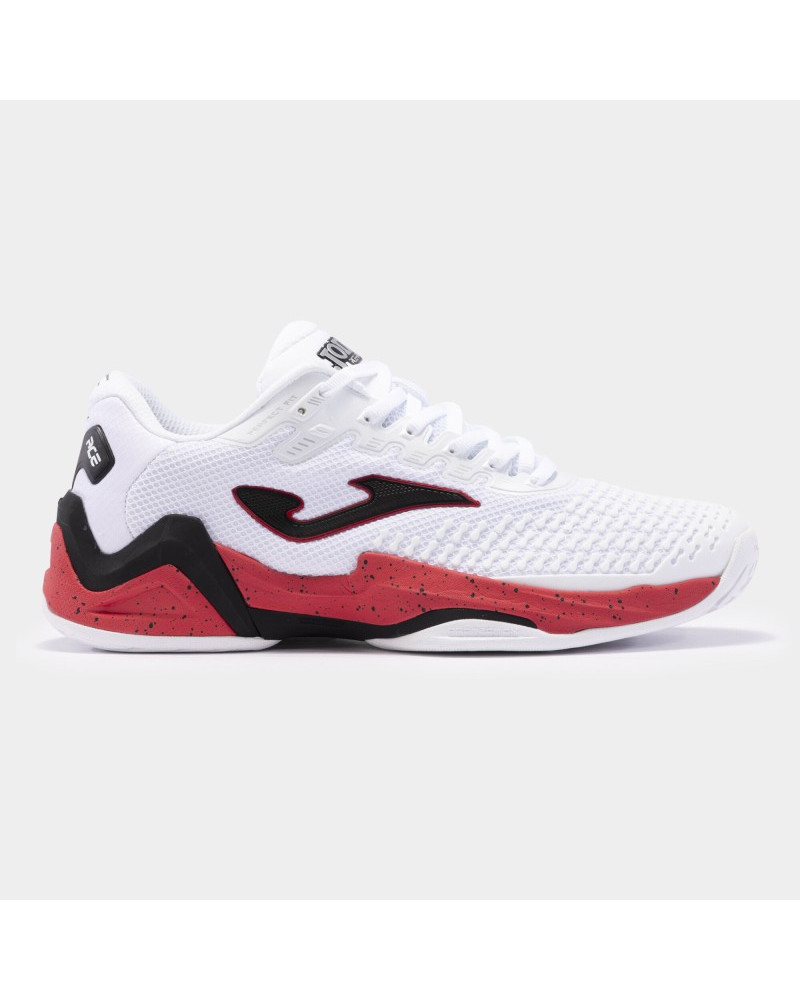 T.Ace Blanco Y Rojo Lateral