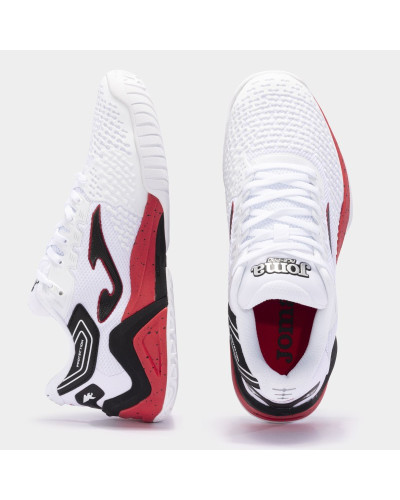 T.Ace Blanco Y Rojo Lateral