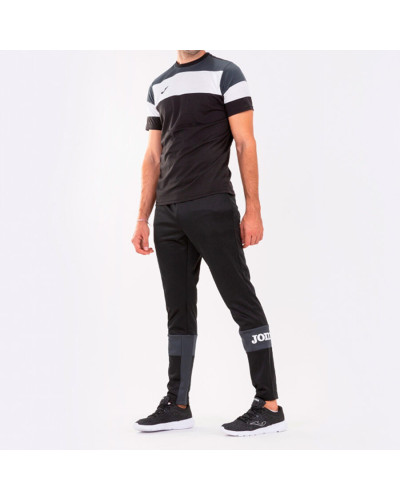 Camiseta Manga Corta Hombre Crew Iv Negro Antracita