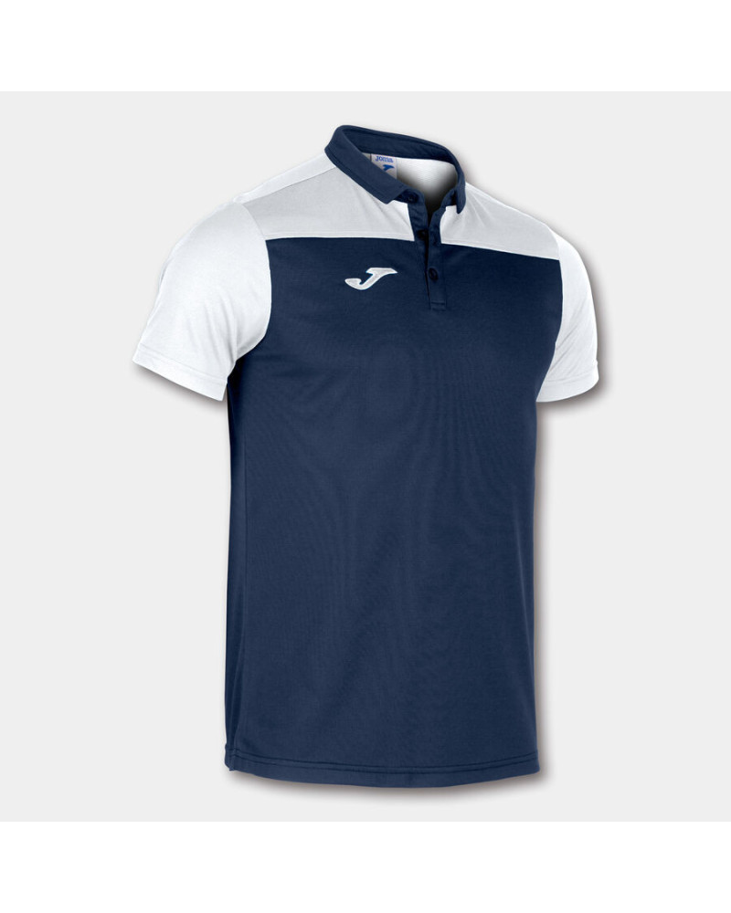 Polo Manga Corta Hombre Hobby Ii Marino Blanco