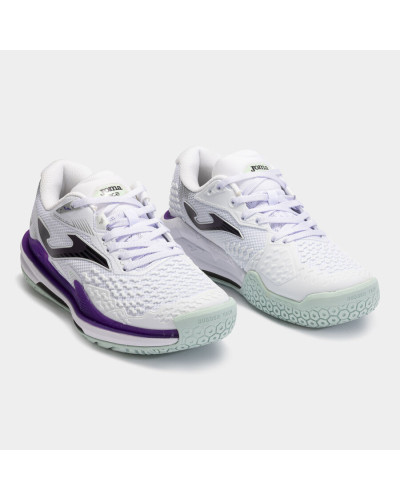Ace Lady 24 Pista Dura Blanco Morado Lateral