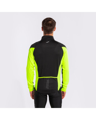 Chaqueta Unisex Crono Negro Amarillo Fl£or