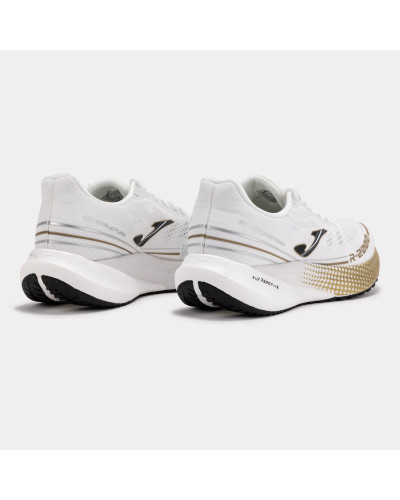 Running R.2000 25 Unisex Blanco Oro Lateral