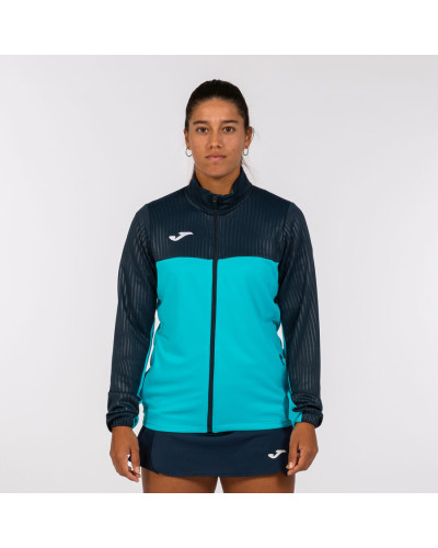 Chaqueta Mujer Montreal Turquesa Fl£or Marino