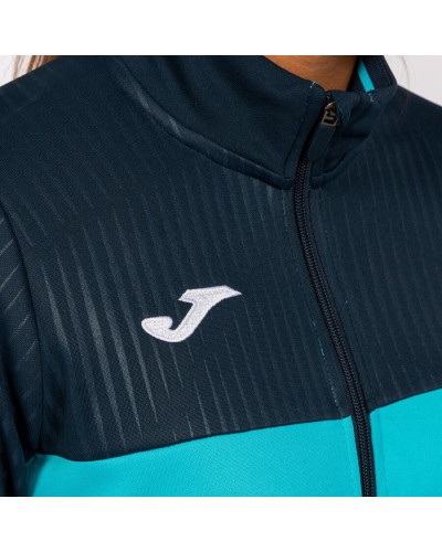 Chaqueta Mujer Montreal Turquesa Fl£or Marino