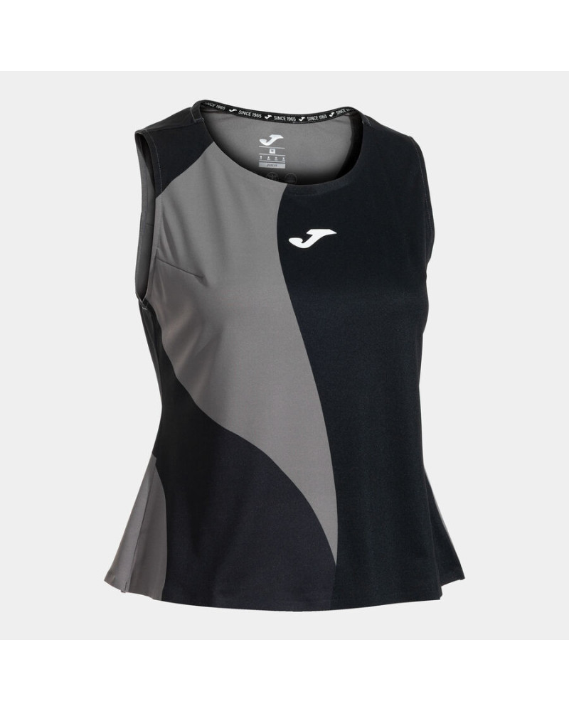 Camiseta Sin Mangas Mujer Challenge Negro