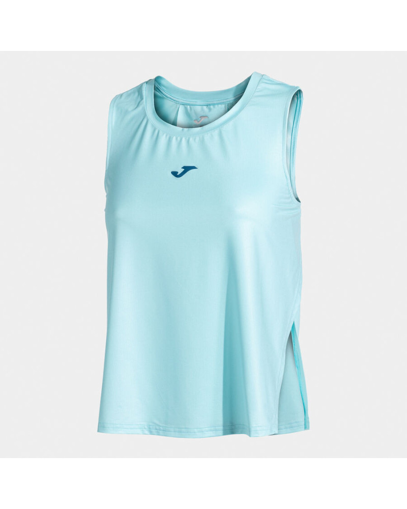 Camiseta Sin Mangas Mujer Breath Azul