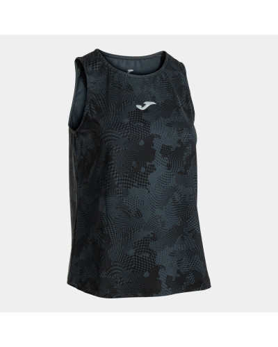 Camiseta Sin Mangas Mujer R-City Helium Negro