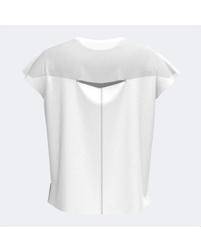 Camiseta Manga Corta Mujer Ranking Blanco