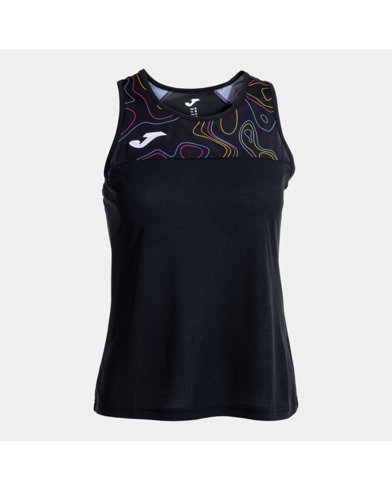 Camiseta Sin Mangas Mujer Torneo Negro