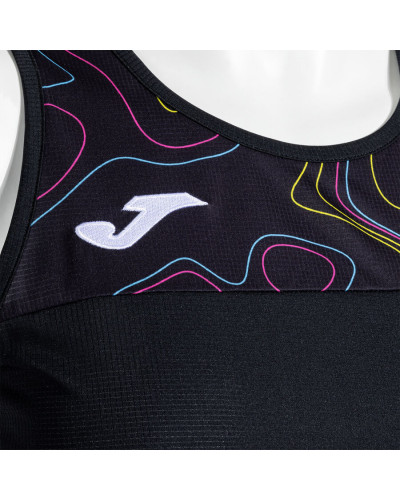 Camiseta Sin Mangas Mujer Torneo Negro