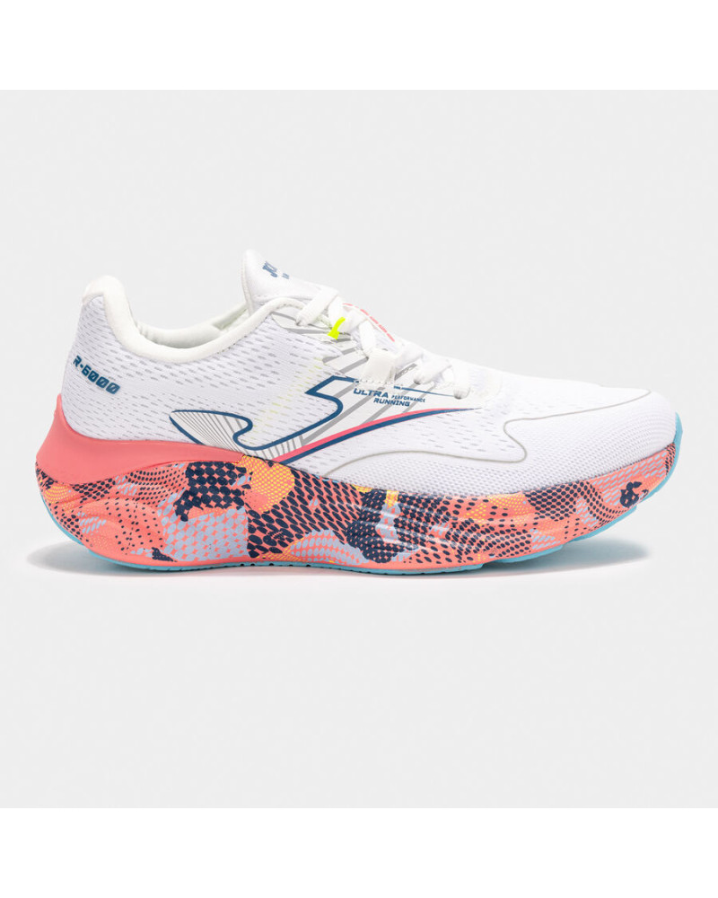 Running R.6000 Unisex Blanco Lateral